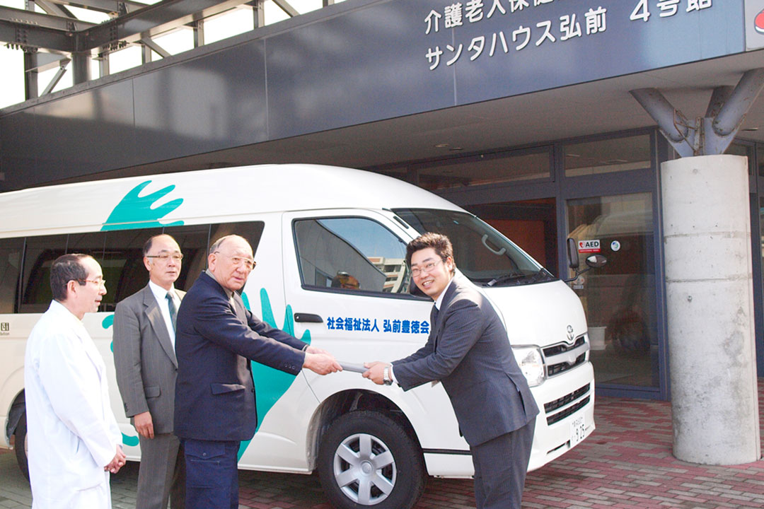 日本財団助成による被災地支援用福祉車両の購入